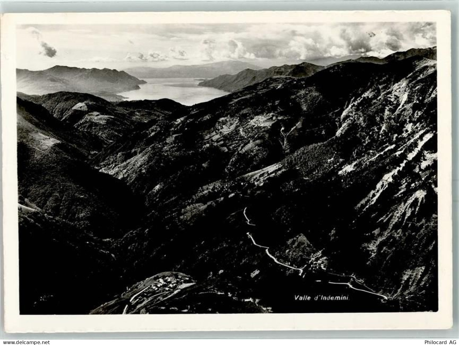 6571 Indemini - Valle d Indemini vista verso l Italia e Lago Maggiore - 10390829