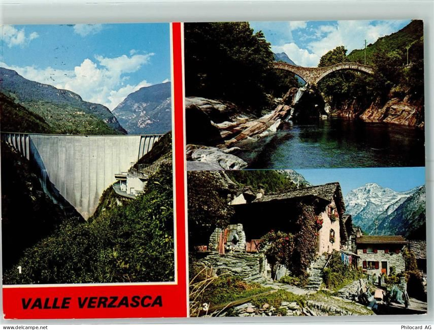 6575 S. Nazzaro 1973 - Diga di Vogorno Ponte del Salti Lavertezzo Sonogn... - 10390141