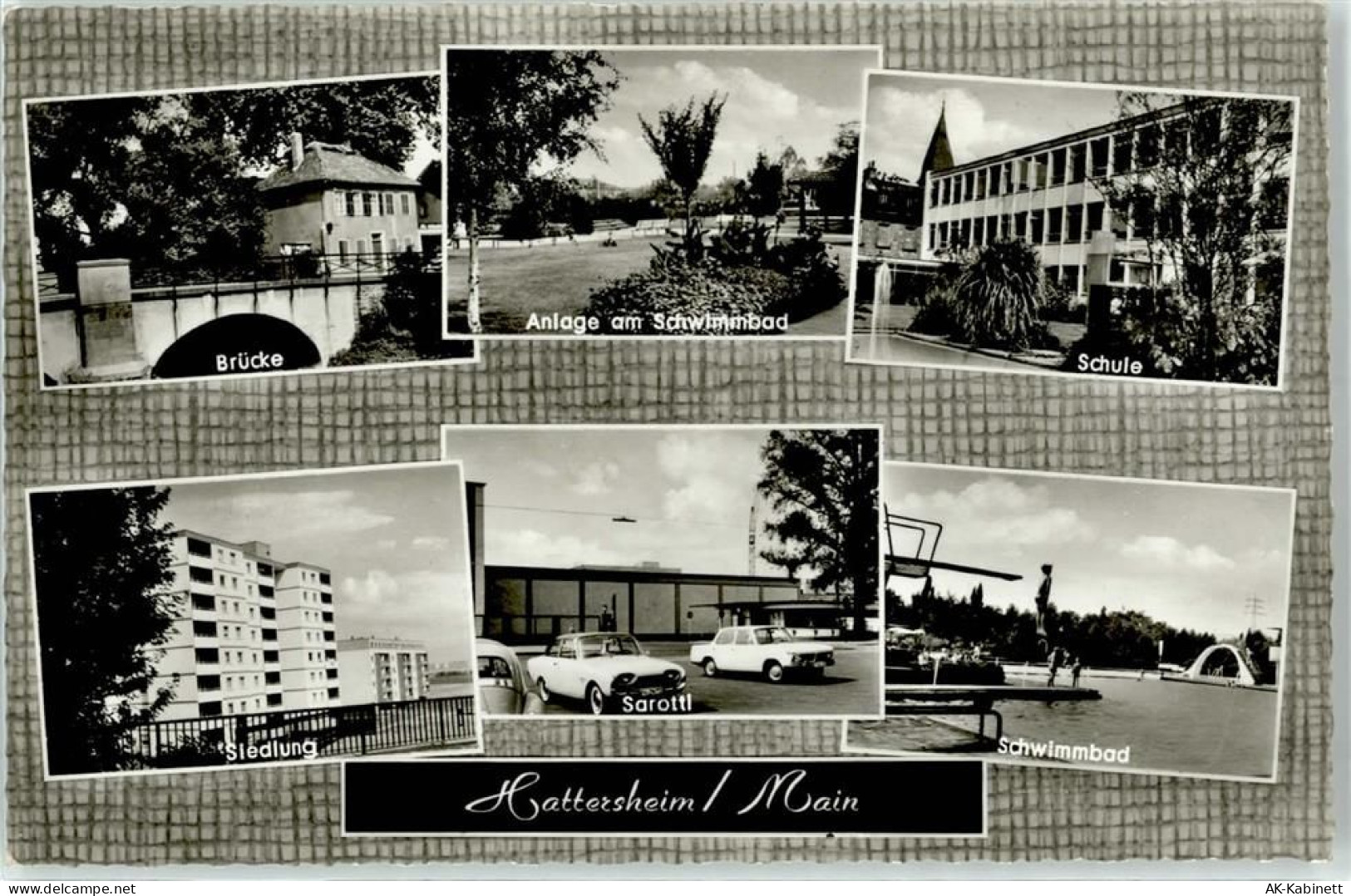 65795 W6234 Hattersheim am Main - Schwimmbad Fabrik Sarotti Handlung - 51703488