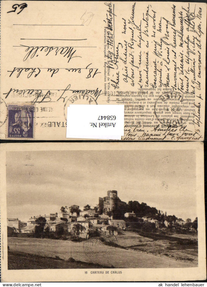 658447,Chateau de Chalus France