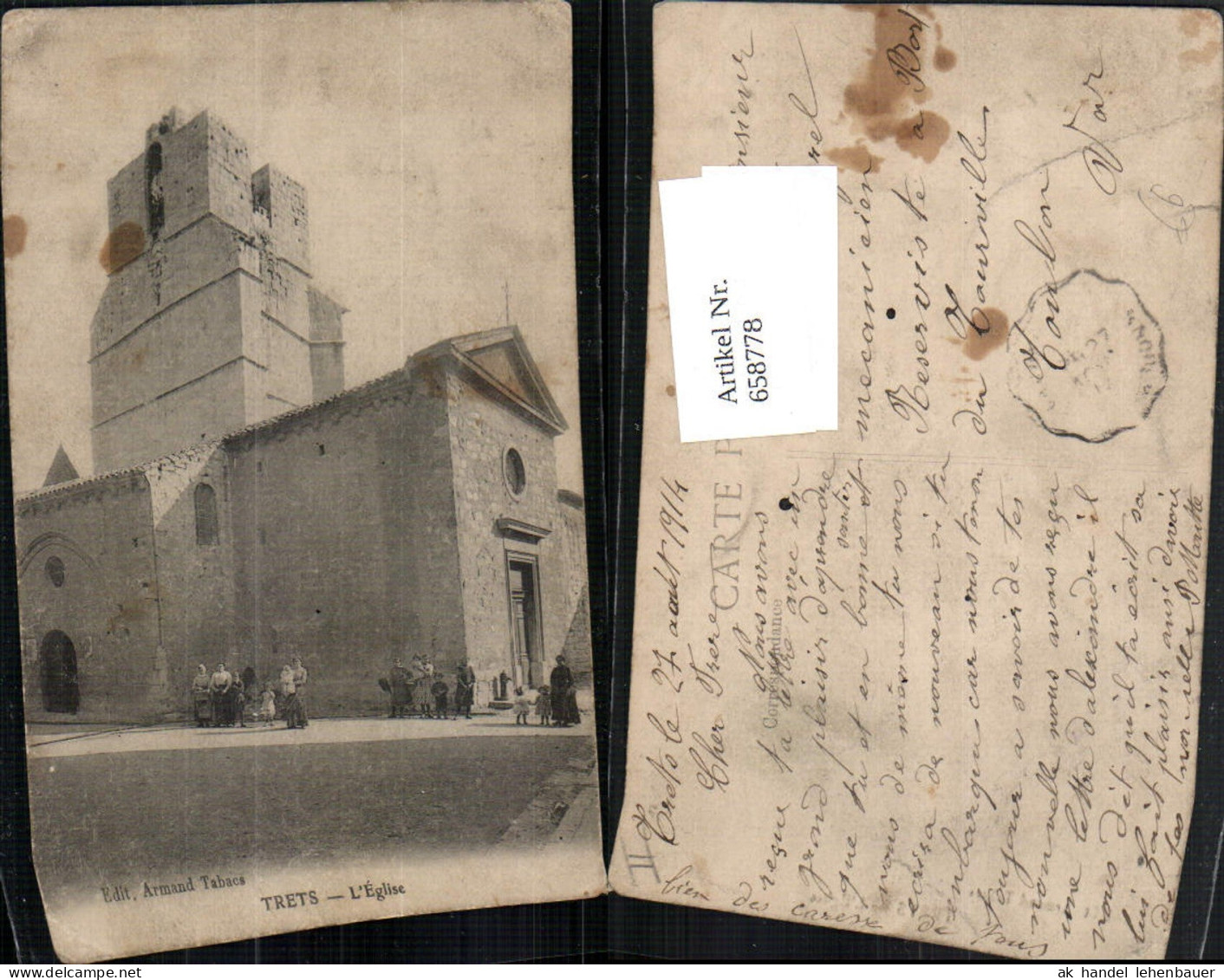 658778,Trets L Eglise Kirche France
