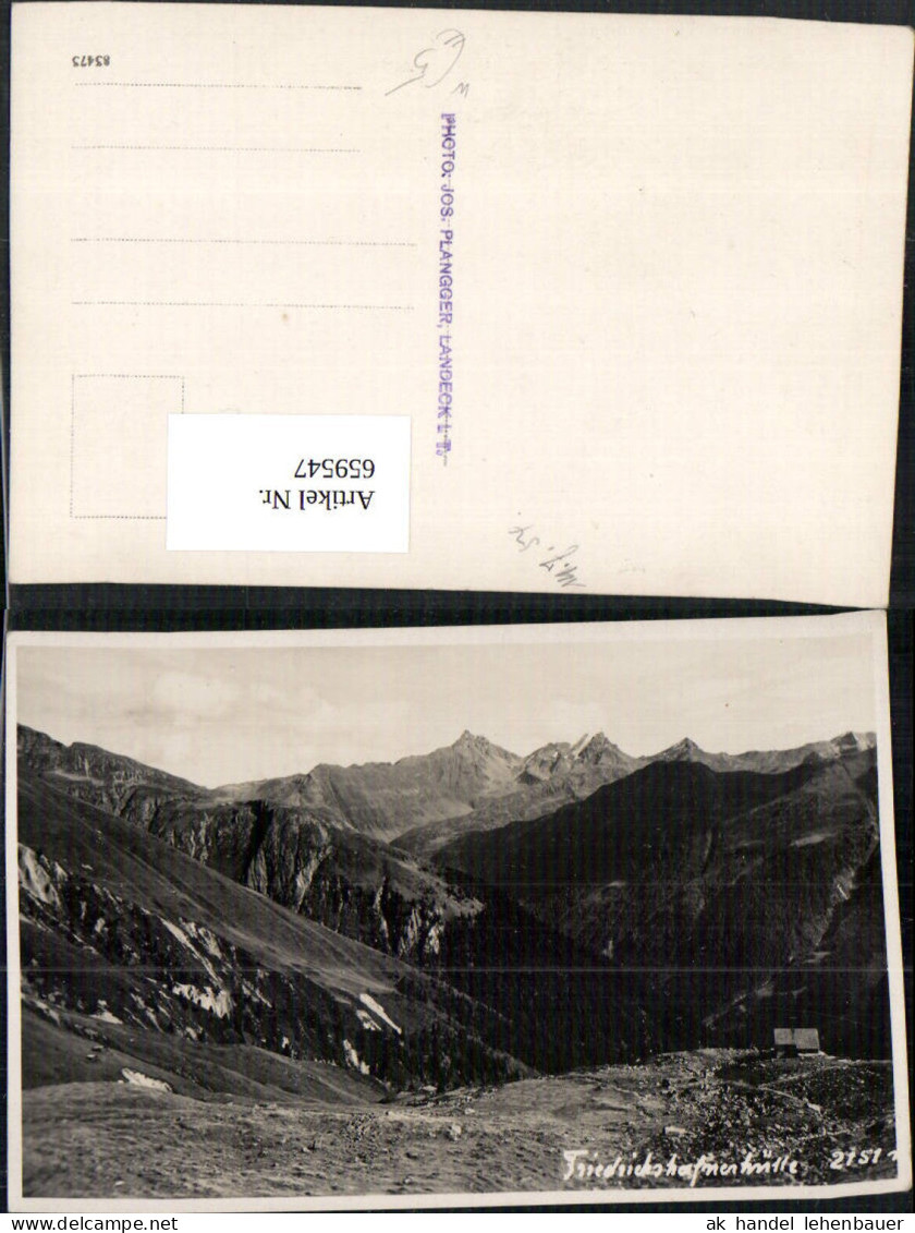 659547,Foto Ak Friedrichshafener Hütte Mathon Ischgl