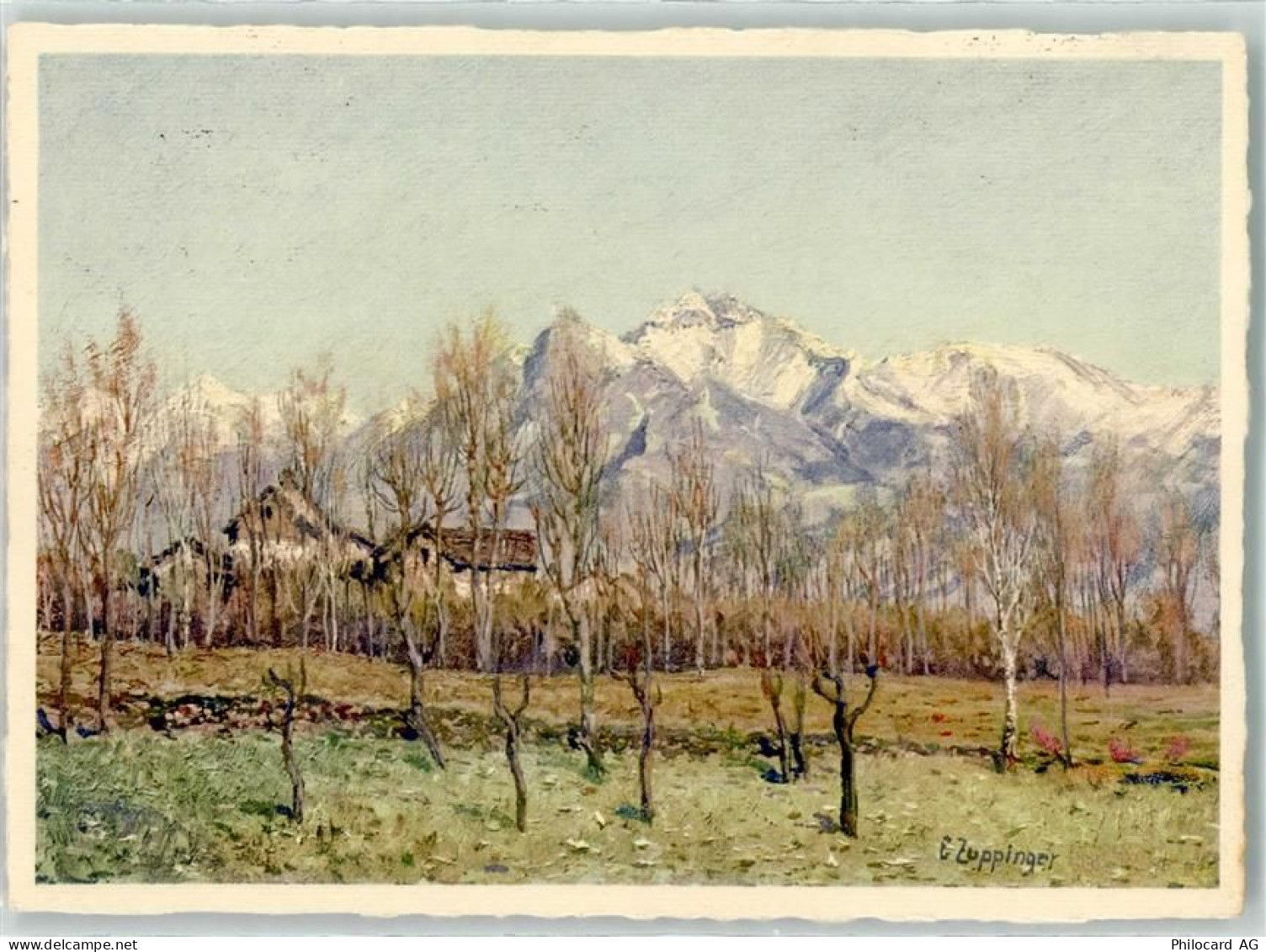 6596 Gordola - sign. E Zuppinger Bienfaisance für die Schwerhörigen - 10598679