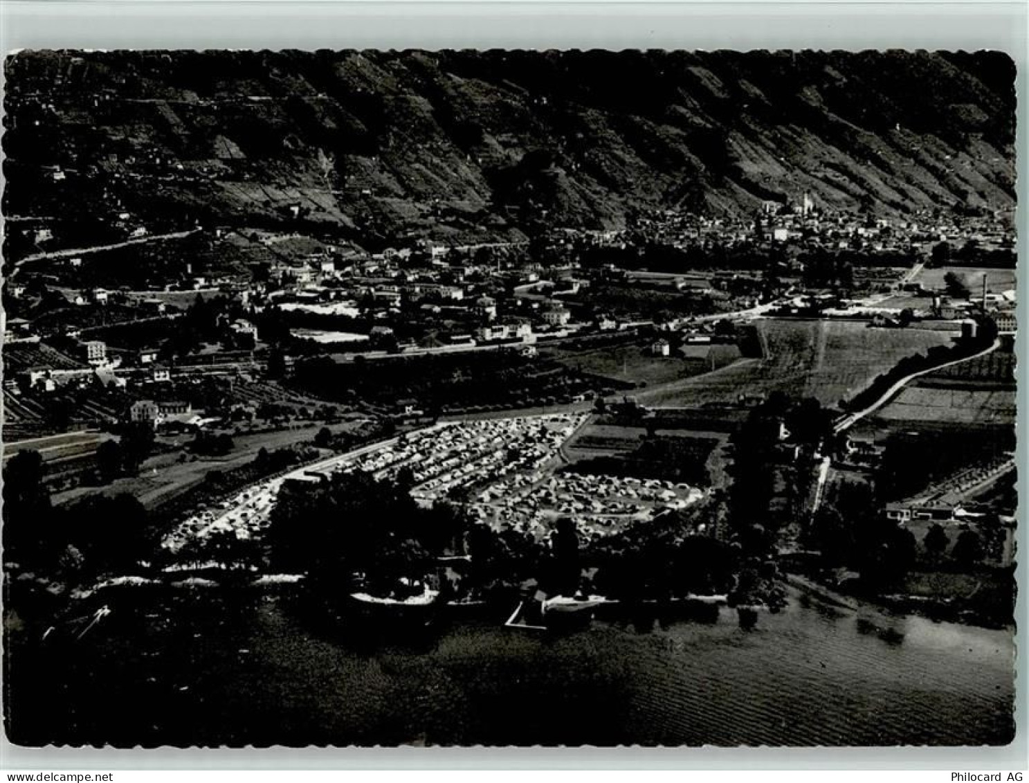 6598 Tenero - Aerofoto di Tenero e Gordola Camping T.C.S. Lago Maggiore... - 10162215