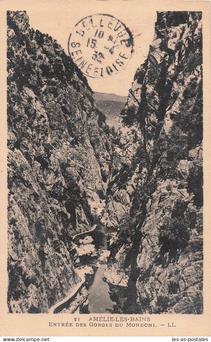 66 AMELIE LES BAINS PALALDA GORGES DU MONDONY