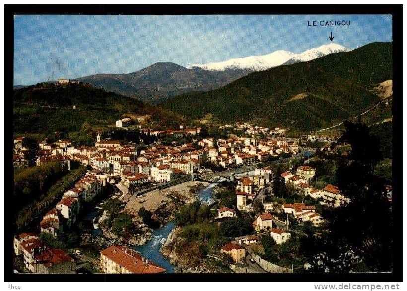 66 Amélie-les-Bains-Palalda vue aerienne D66D K66009K C66003C RH064197