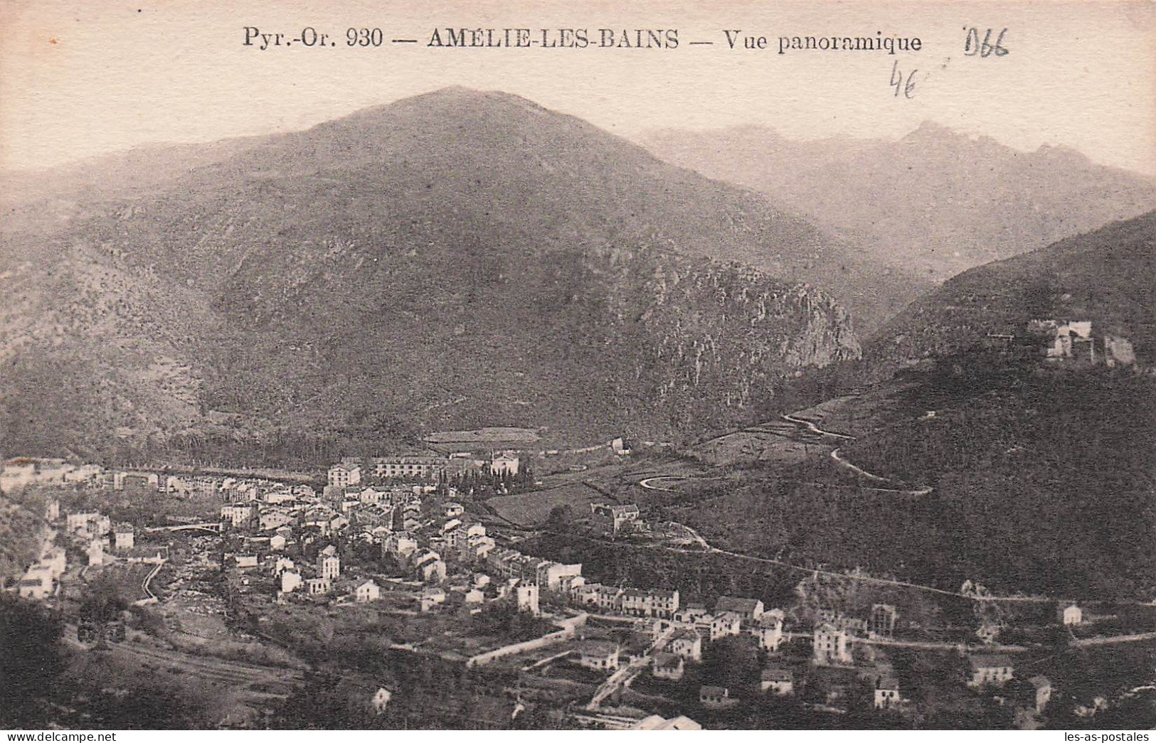 66 AMELIE LES BAINS PALALDA VUE PANORAMIQUE