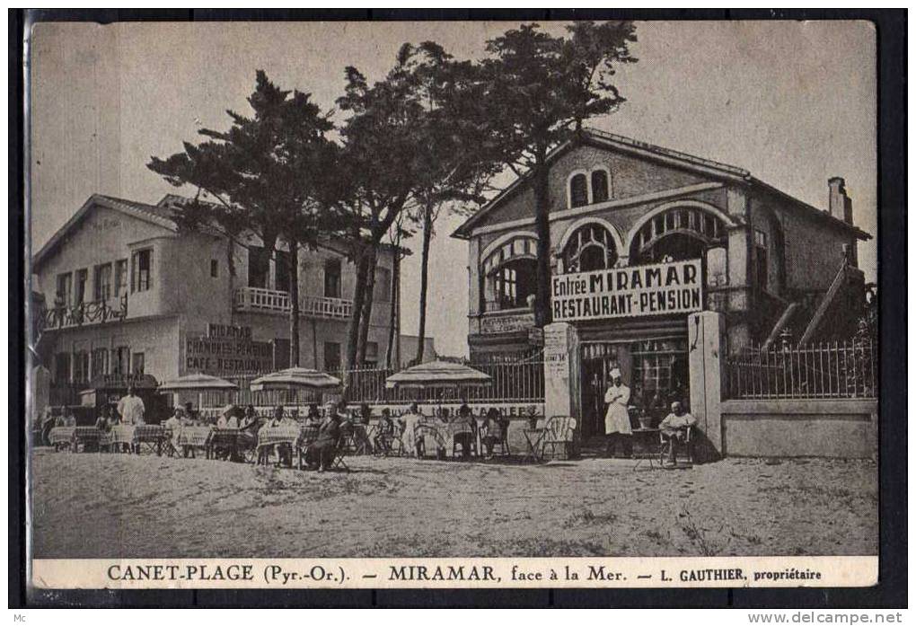 66 - Canet-Plage - Miramar Face à la Mer - L. Gauthier Propriétaire