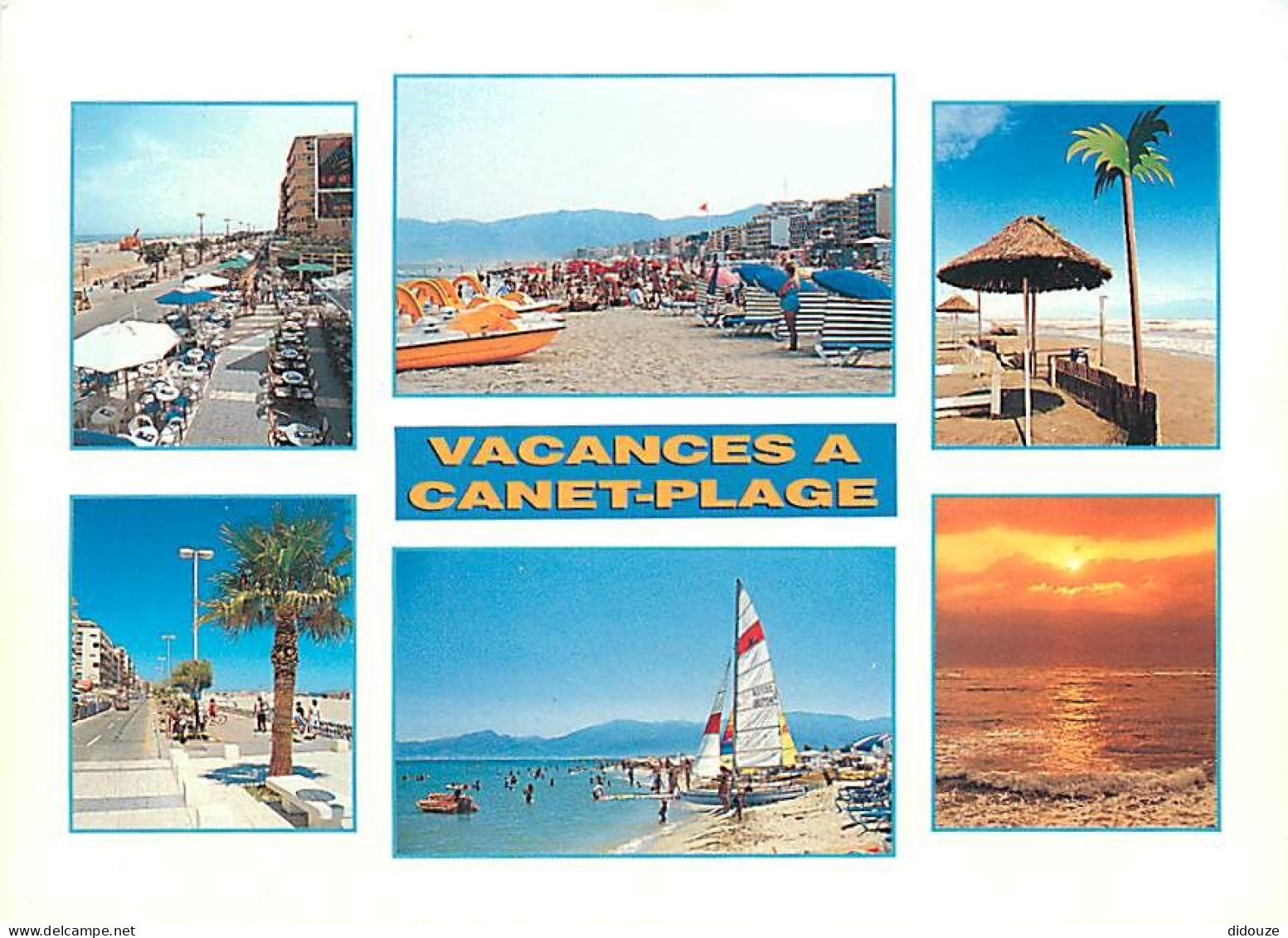 66 - Canet Plage - Multivues - CPM - Voir Scans Recto-Verso
