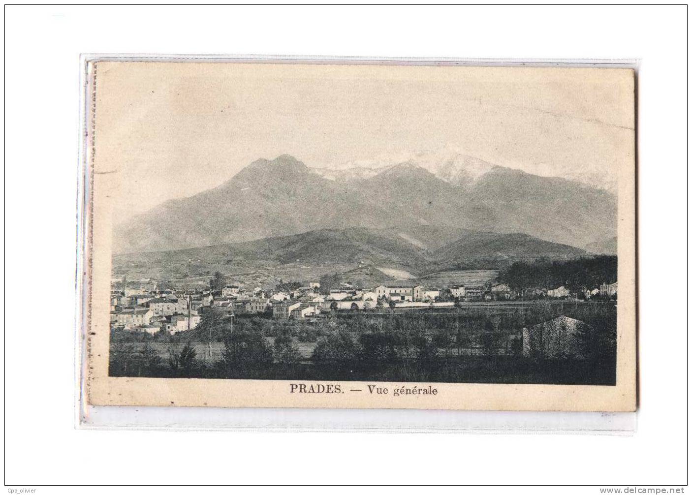66 PRADES Vue Générale, ed ?, 1928