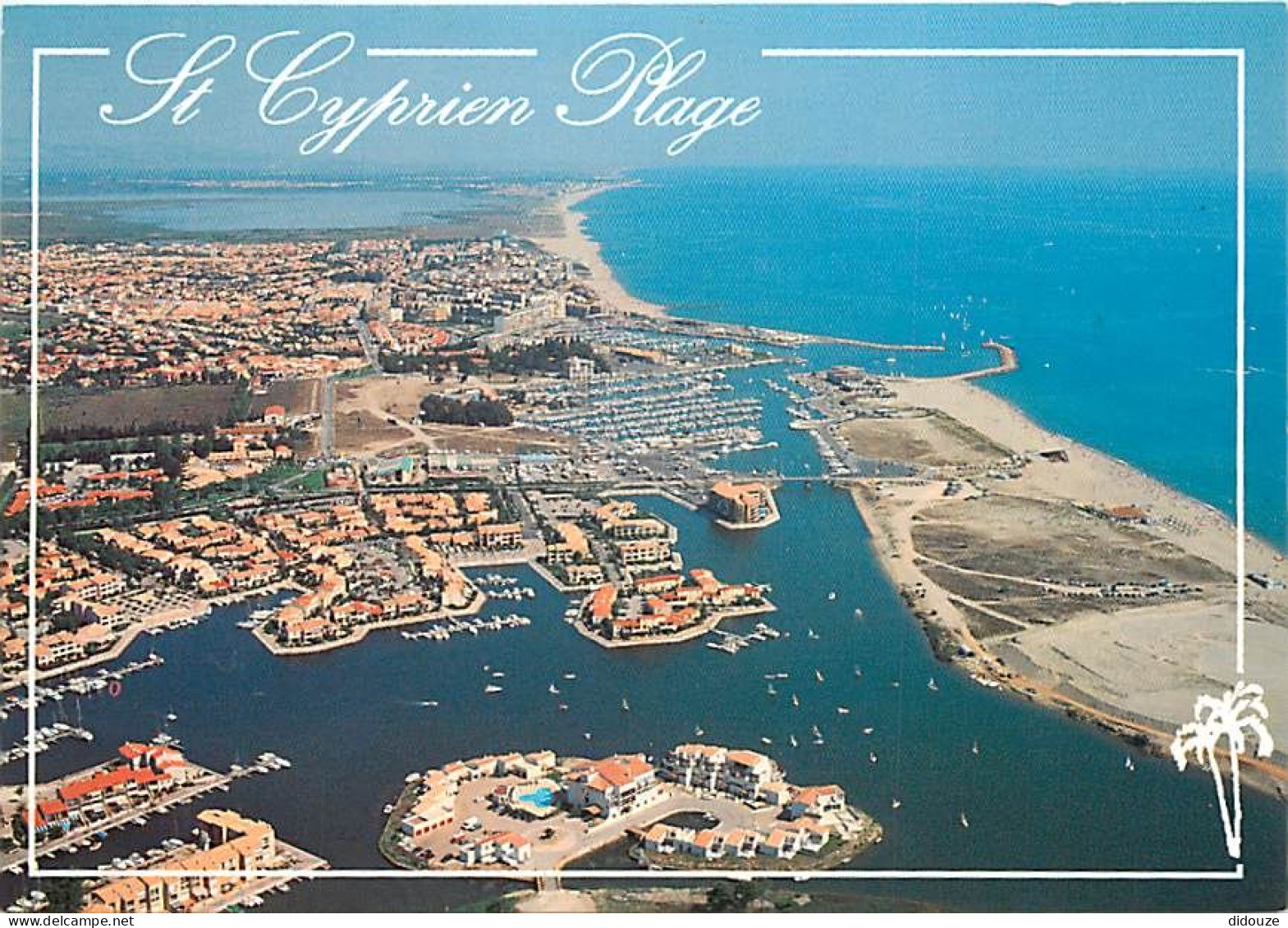 66 - Saint Cyprien - Vue Générale aérienne - CPM - Voir Scans Recto-Verso