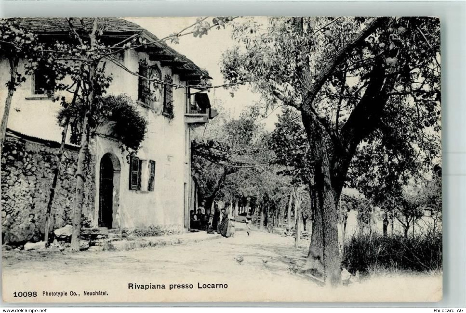 6600 Locarno 1909 Gebrauchsspuren Rivaplana presso Locarno - 10394945