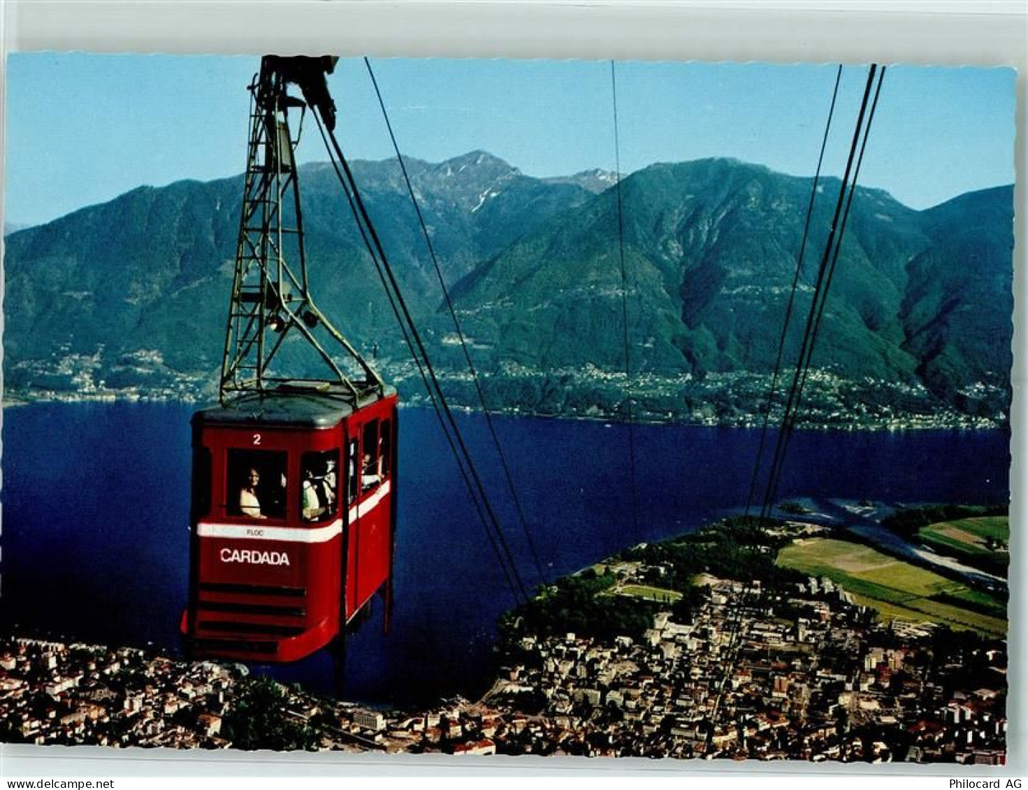 6600 Locarno - Lago Maggiore Locarno dalla funiva - 10273210