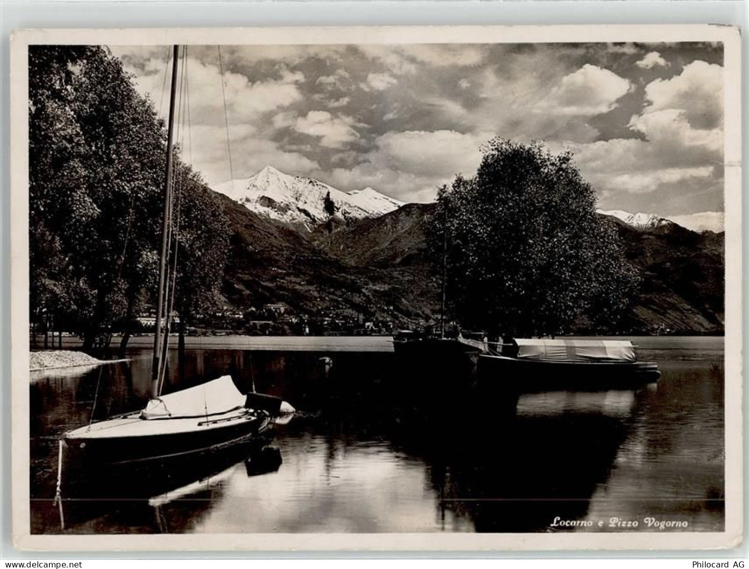 6600 Locarno - Piz Vogorno See Segelboot - 52049878