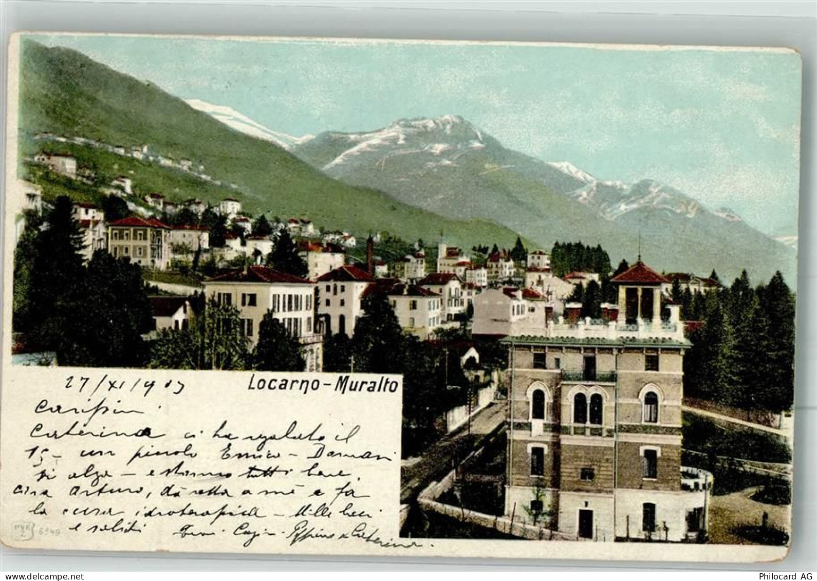 6600 Muralto 1903 Foto AK - 38024554