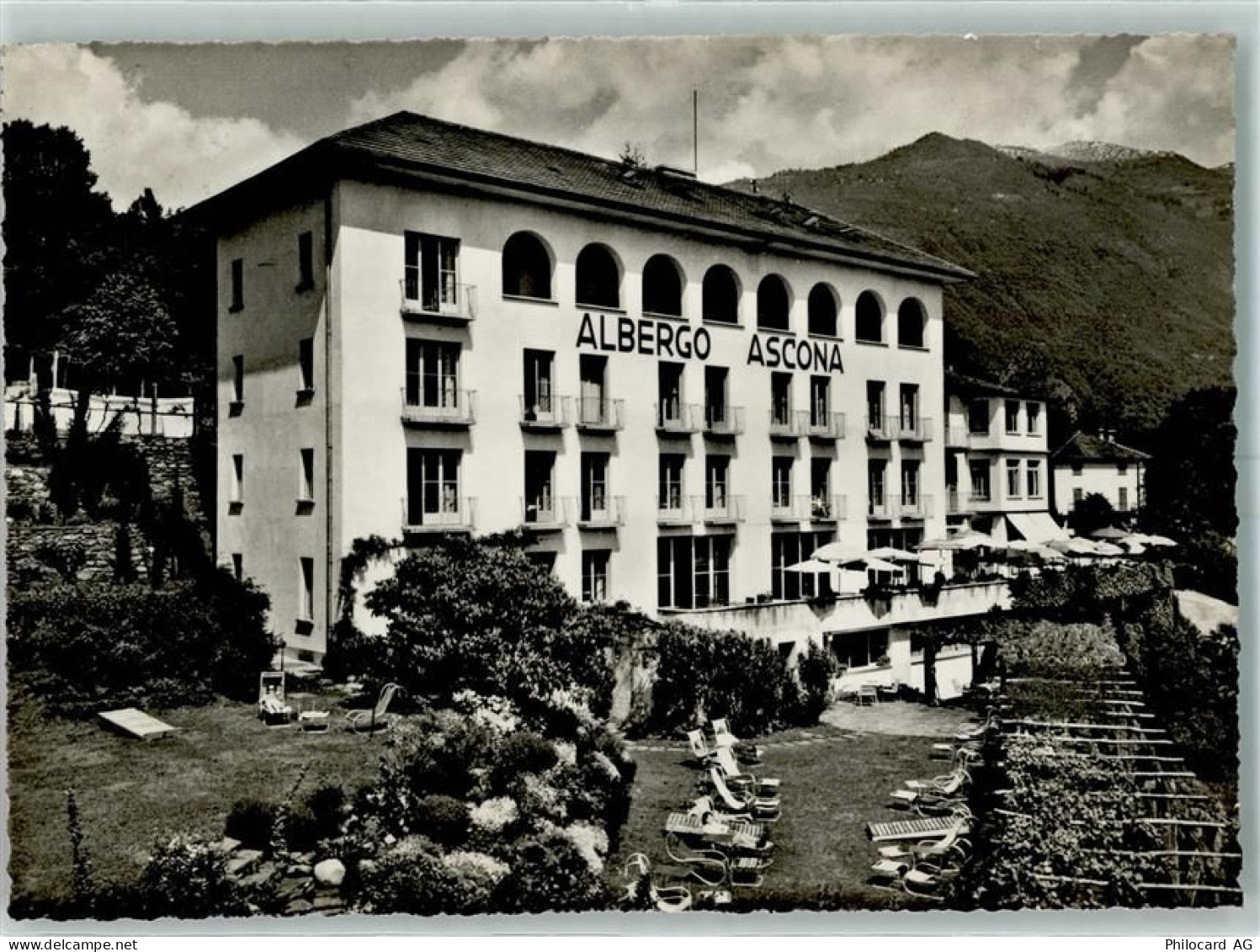 6612 Ascona Moscia Foto AK Albergo Ascona - 13160514