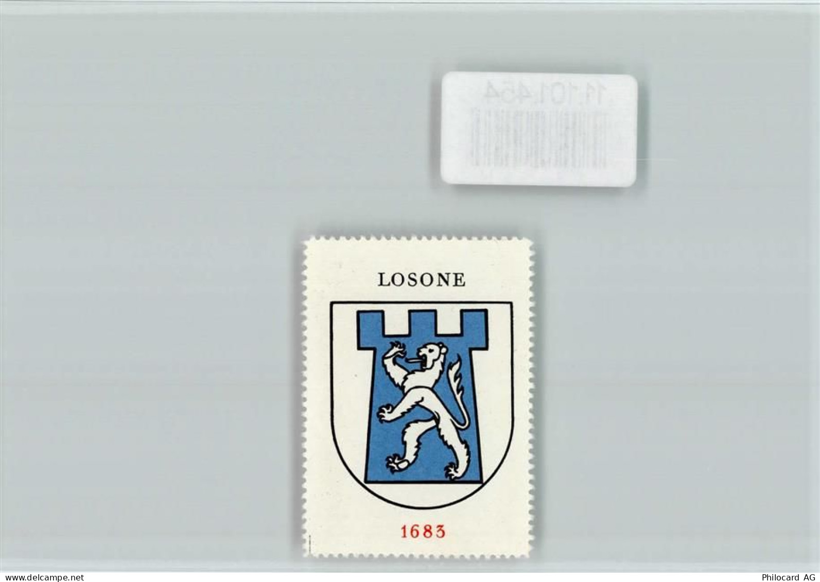 6616 Losone - Vignette Wappen Kaffee Hag ca 1920-1940 Losone - 11101454