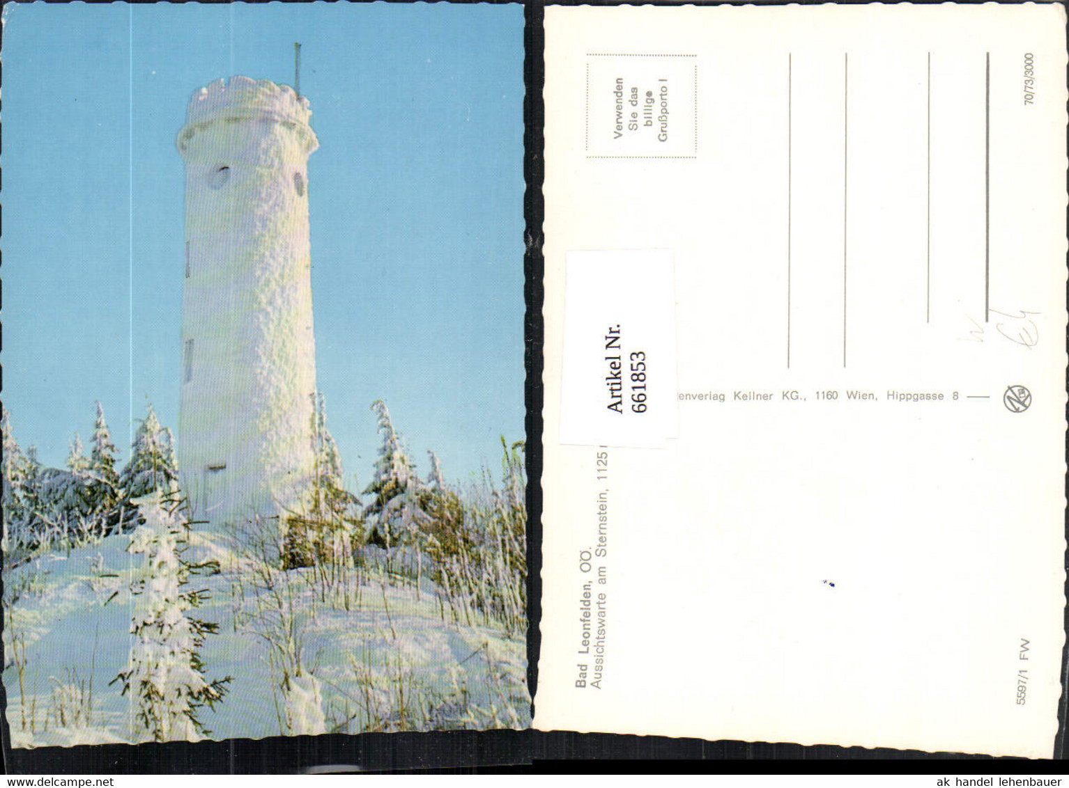 661853,Bad Leonfelden Aussichtswarte am Sternstein Sternsteinwarte