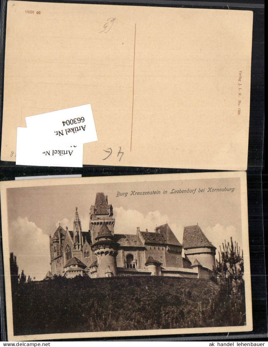 663004,Burg Kreuzenstein bei Korneuburg Leobendorf