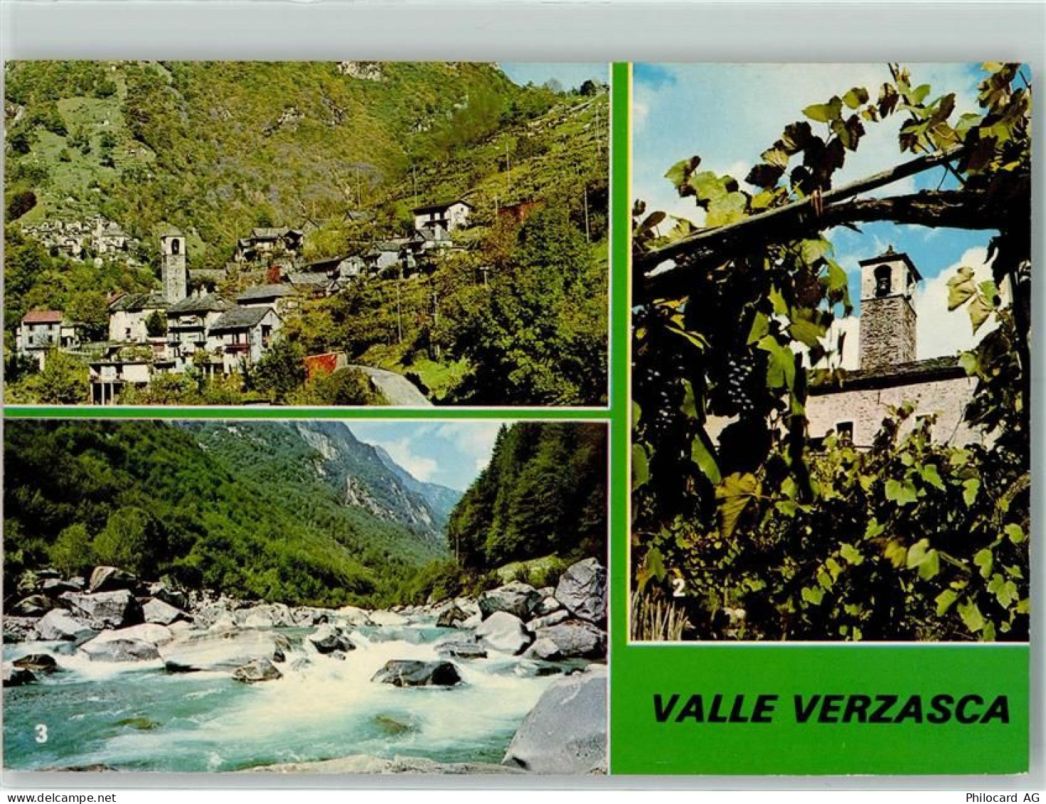 6631 Corippo - S. Bartolomeo Corippo Fiume Verzasca Valle Verzasca - 40161389
