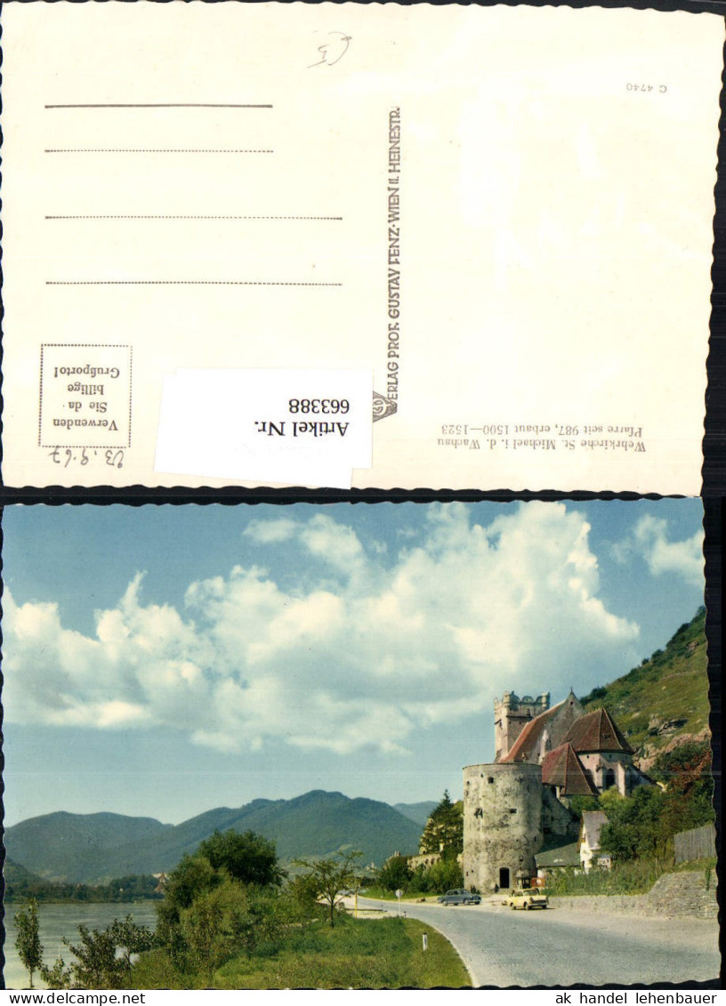663388,Wehrkirche St Michael i. d. Wachau Weißenkirchen in der Wachau