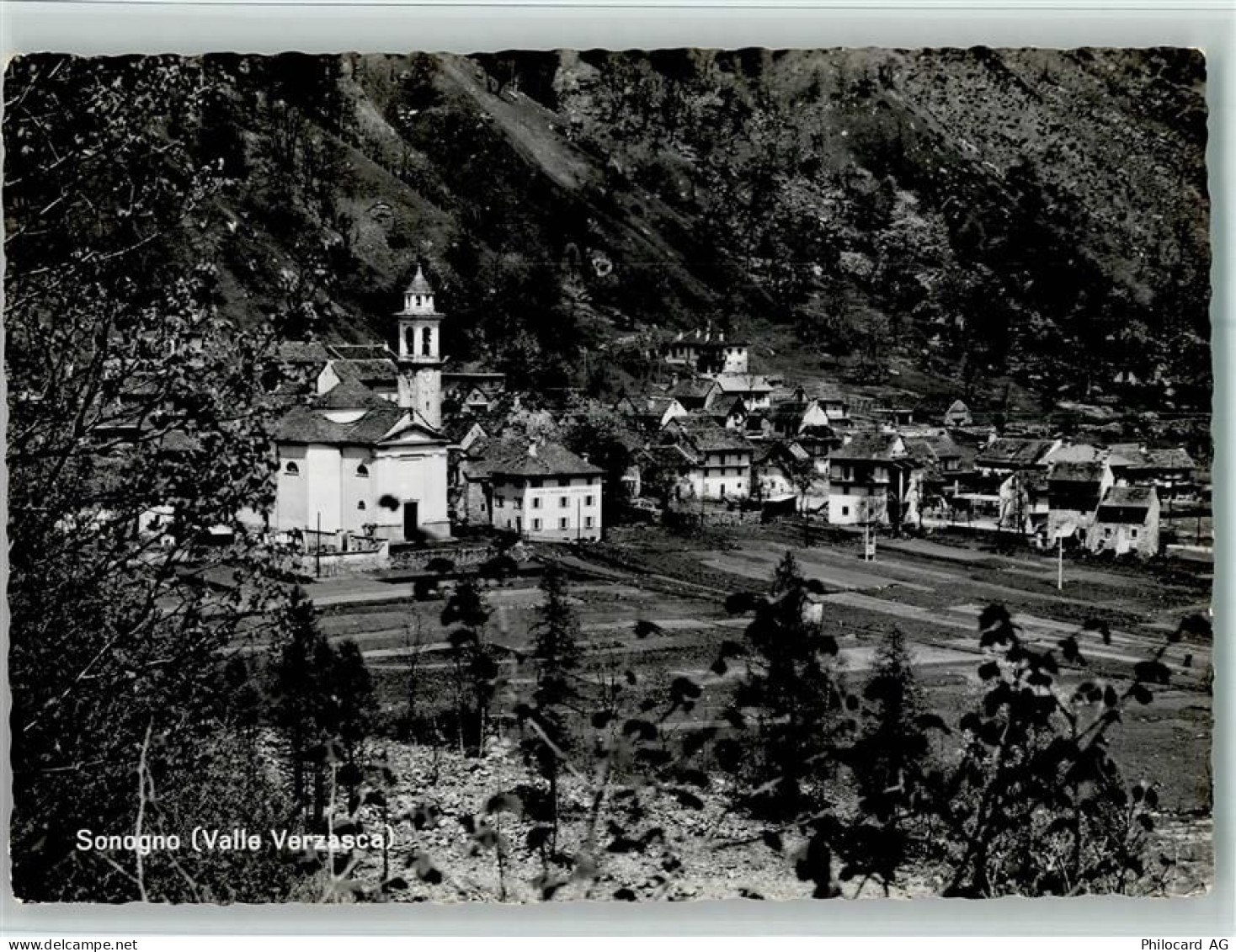 6637 Sonogno 1961 - Teilansicht, gute Erhaltung AK - 13056623