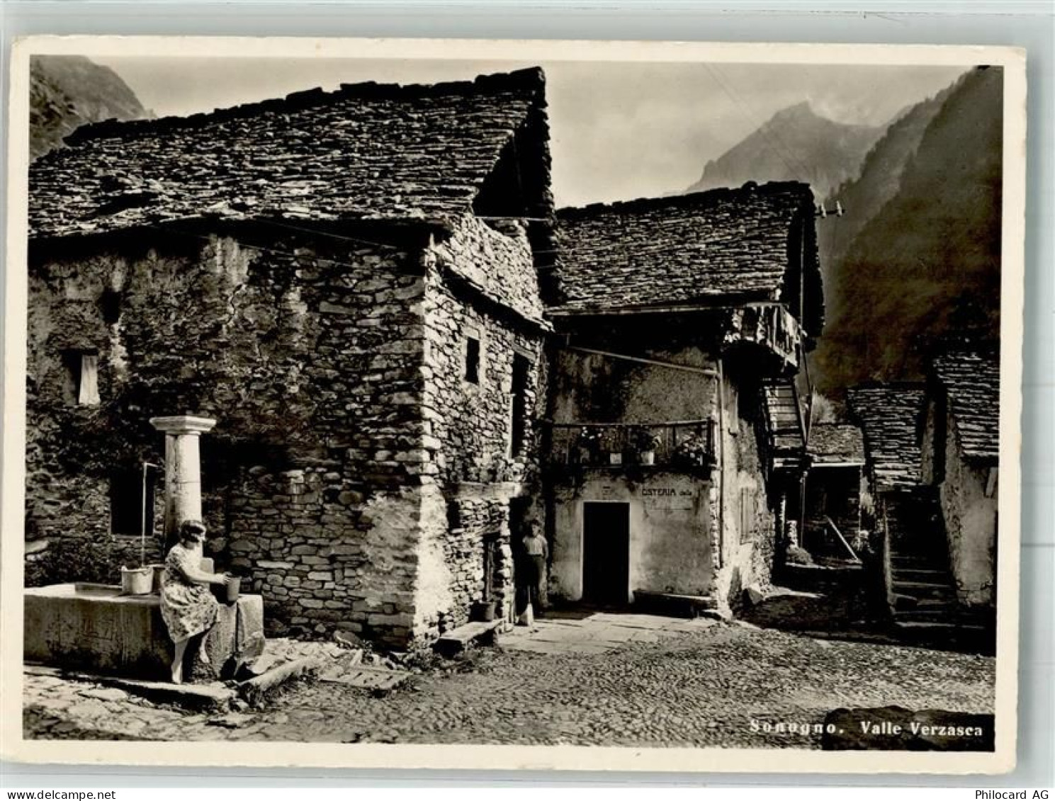 6637 Sonogno Foto AK Valle Verzasea - 38024017