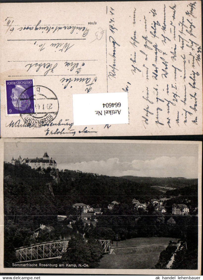 664604,Rosenburg a. Kamp Rosenburg-Mold