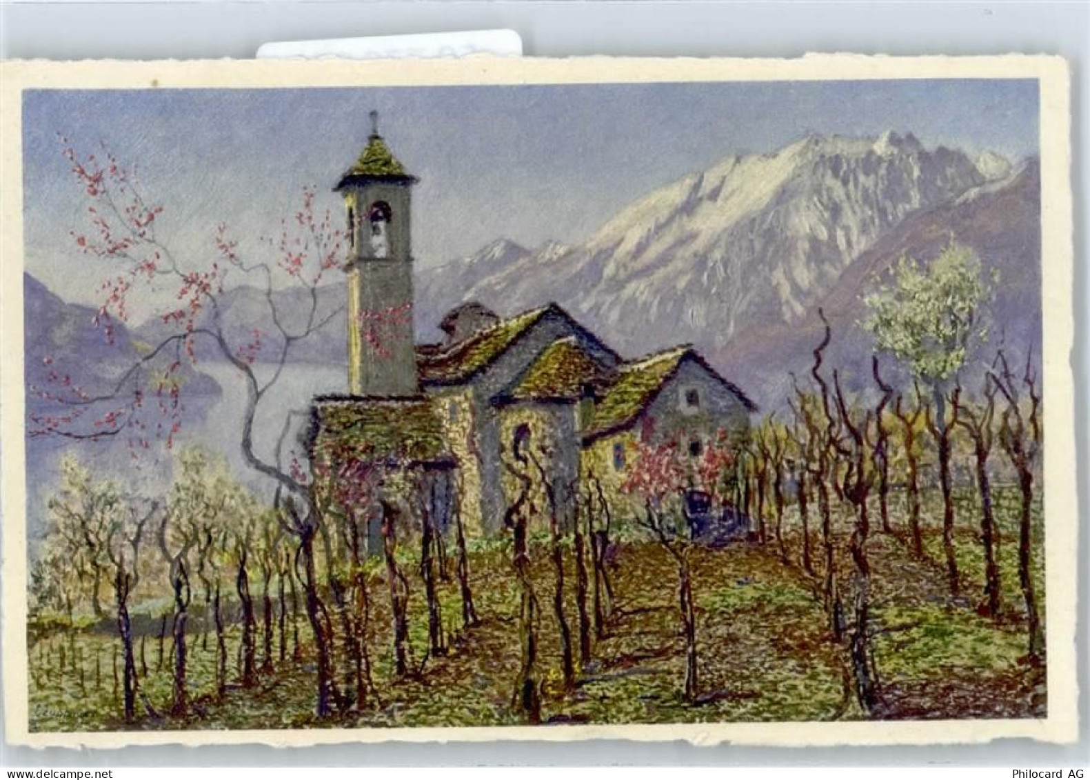 6648 Minusio - Künstlerkarte Madonna delle Grazie - 50776868