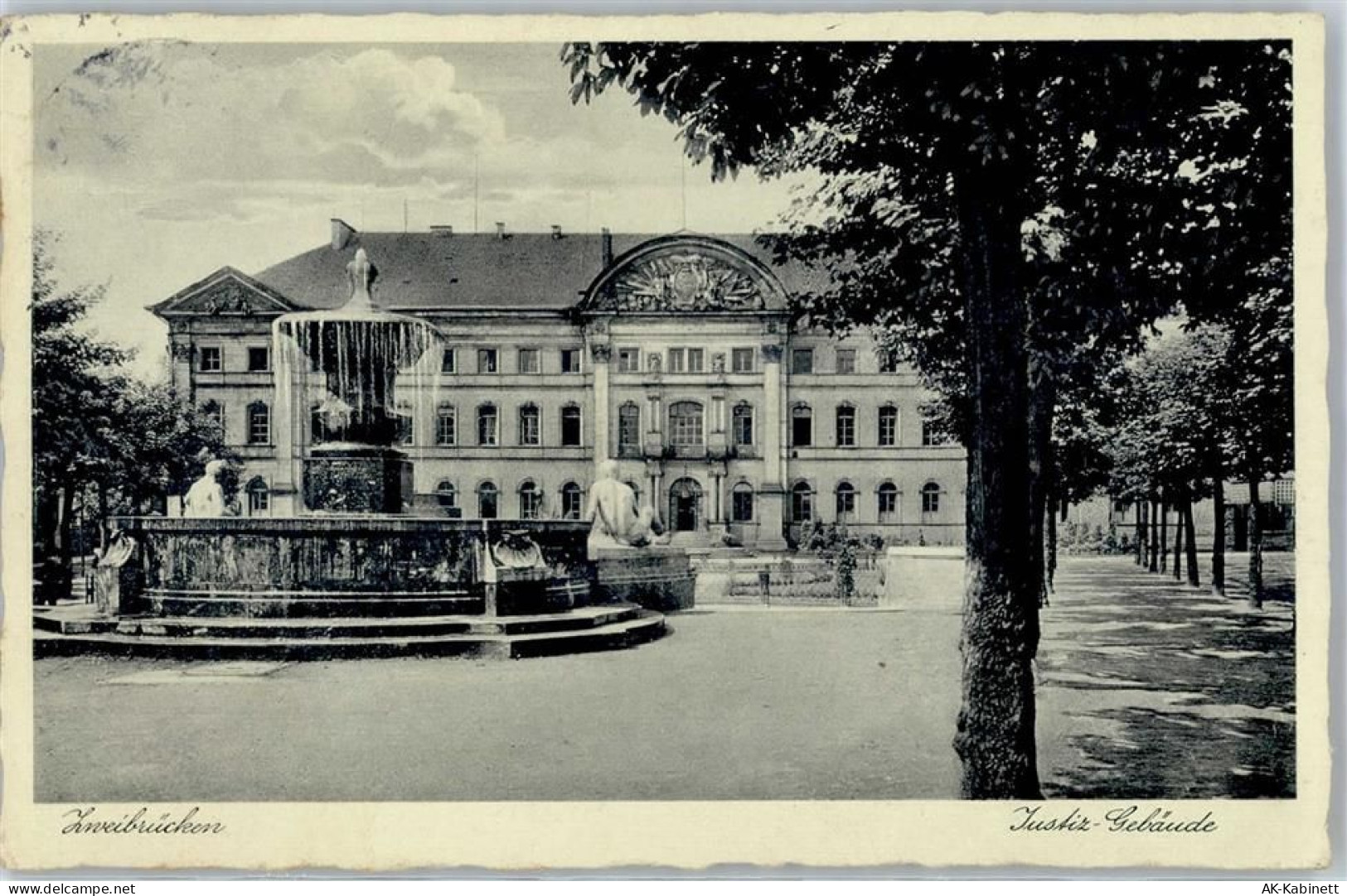 66482 W6660 Zweibrücken , Pfalz - Justizgebäude - 51638668
