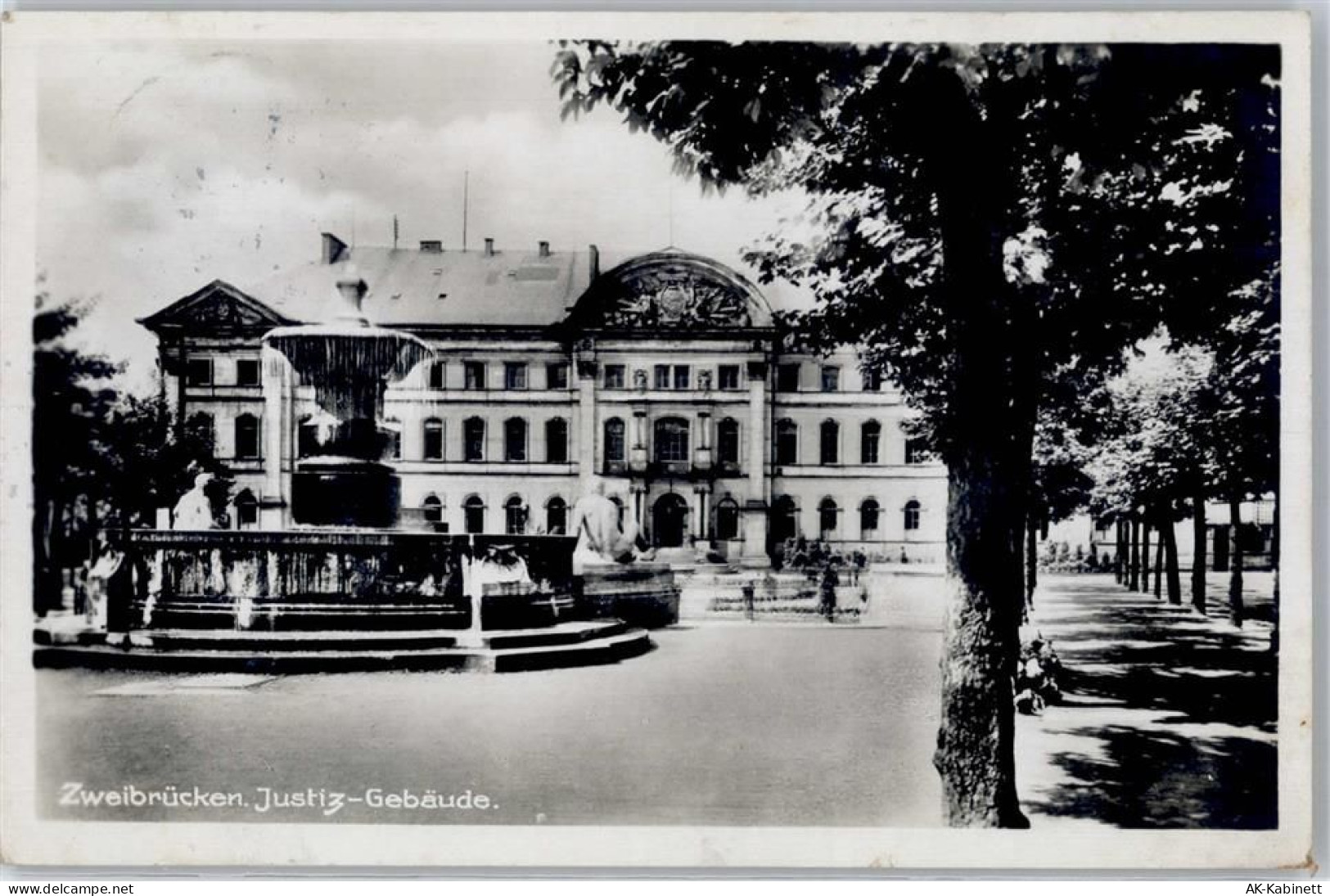 66482 W6660 Zweibrücken , Pfalz - Justizgebäude - 51638670