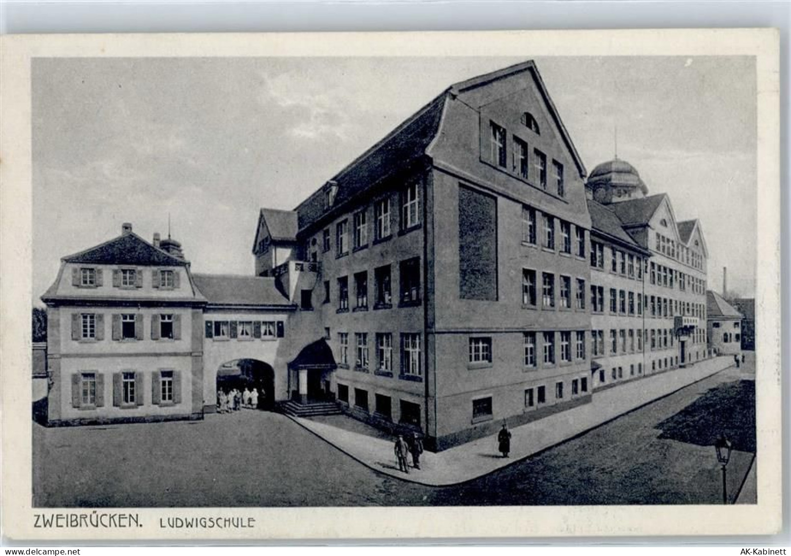 66482 W6660 Zweibrücken , Pfalz - Ludwigschule - 51638654