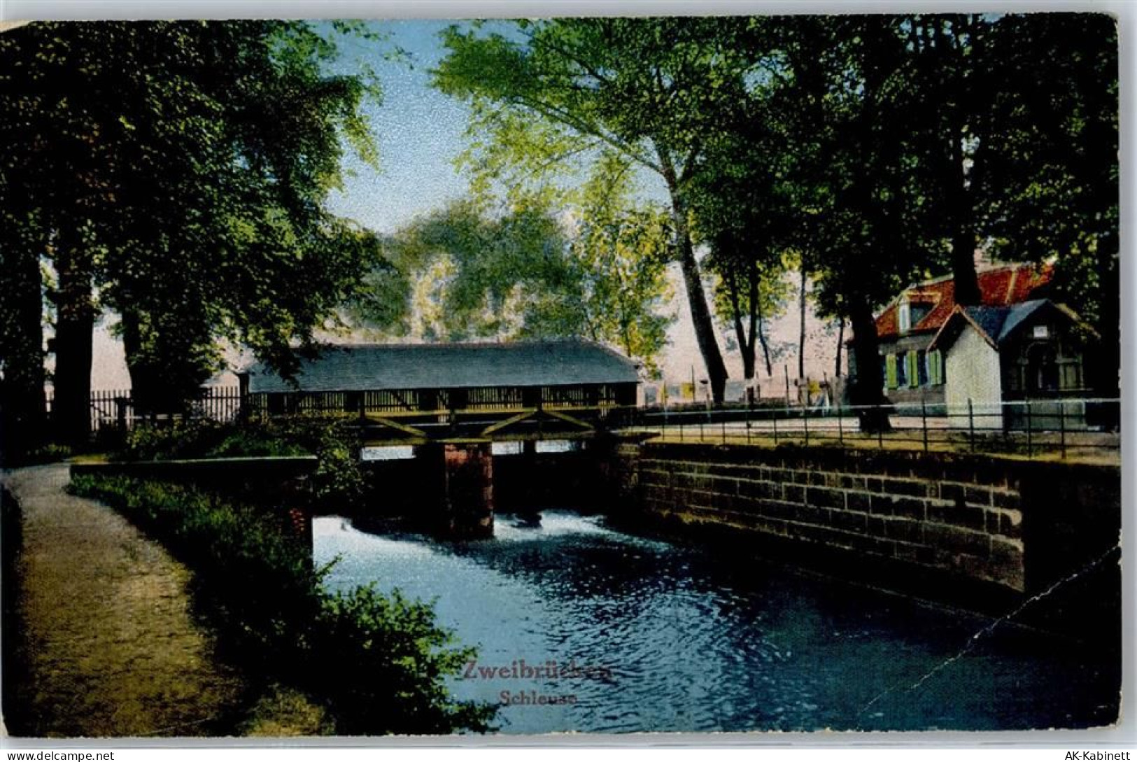66482 W6660 Zweibrücken , Pfalz - Schleuse - 51638652