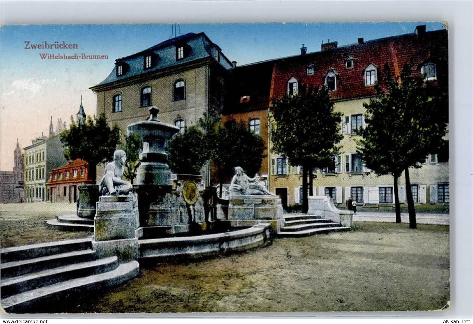 66482 W6660 Zweibrücken , Pfalz - Wittelsbach Brunnen - 51638609
