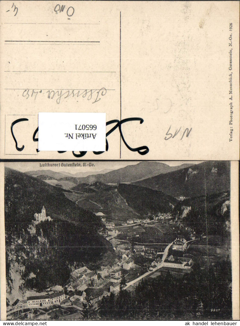 665071,Gutenstein Totale