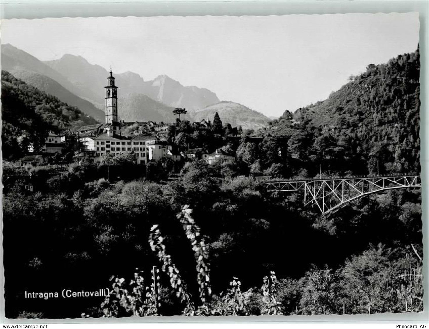 6655 Intragna 1961 - Eisenbahnbrücke - 10299798