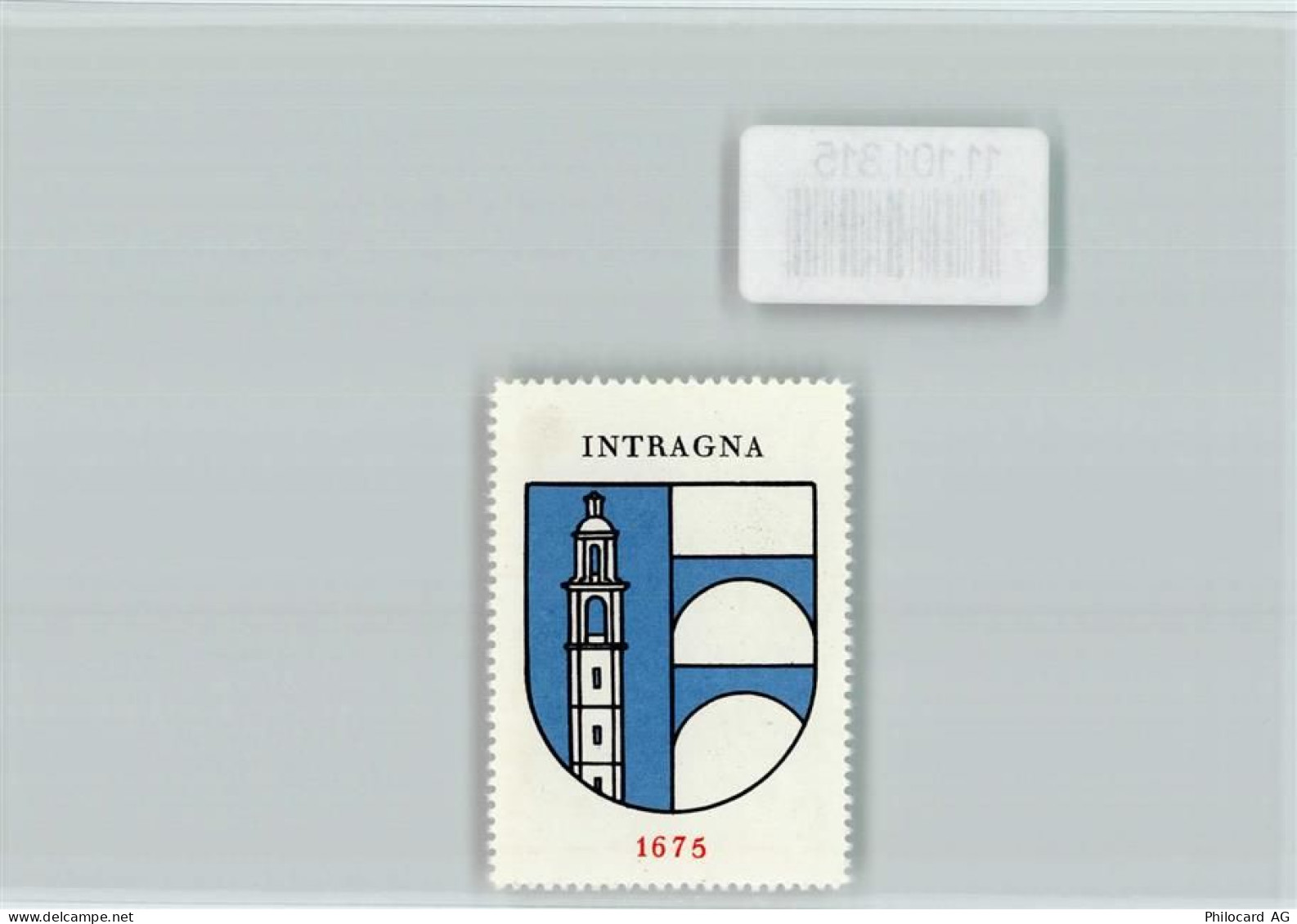 6655 Intragna - Vignette Wappen Kaffee Hag ca 1920-1940 Intragna - 11101315