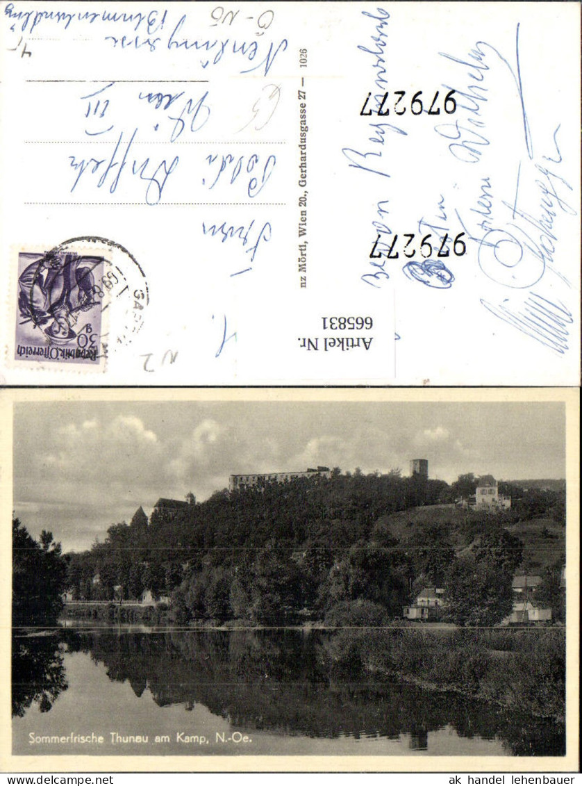 665831,Foto Ak Thunau a. Kamp Gars am Kamp