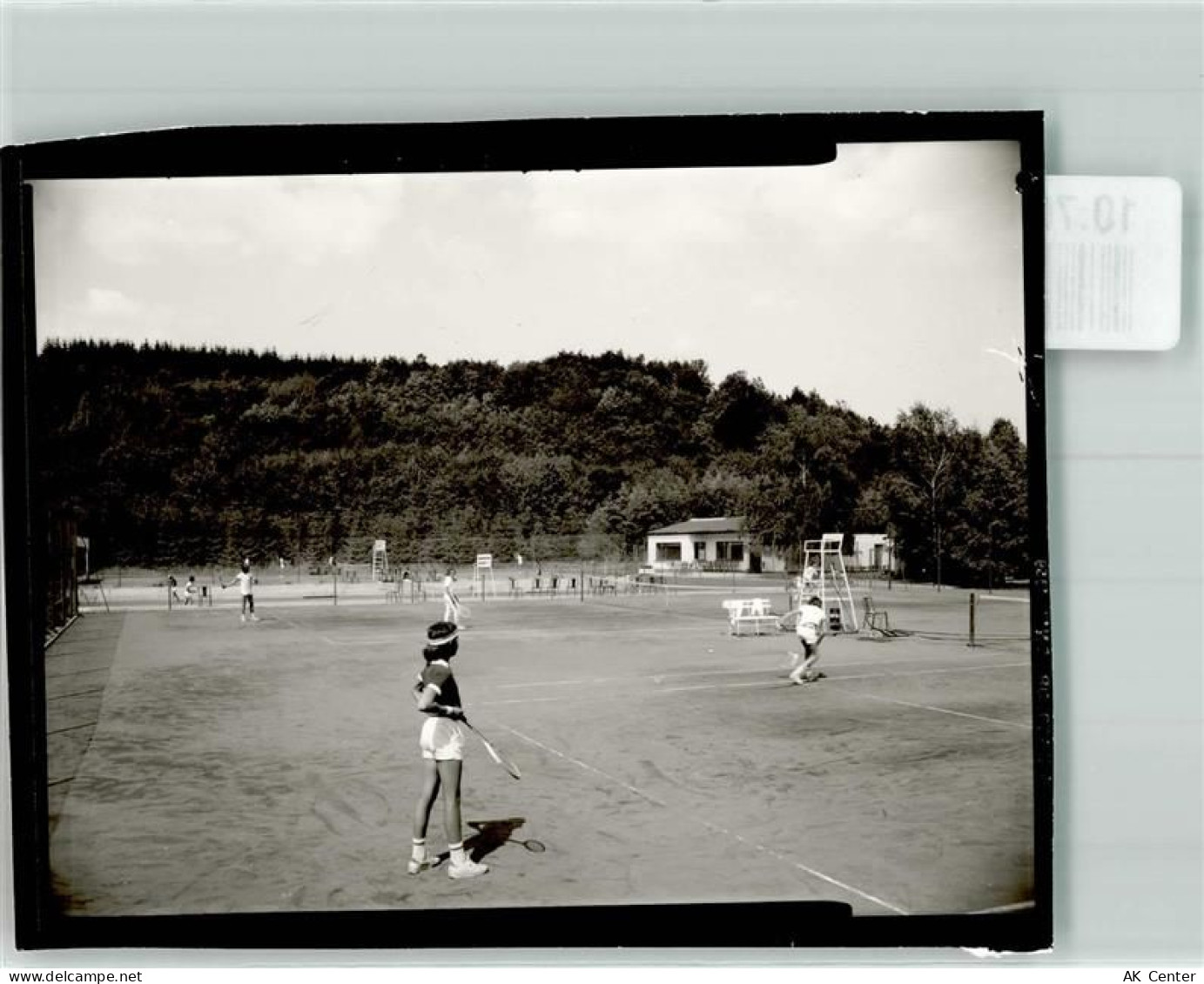 66620 W6696 Nonnweiler FOTO KEINE AK Tennis Ort handschriftlich - 10702499