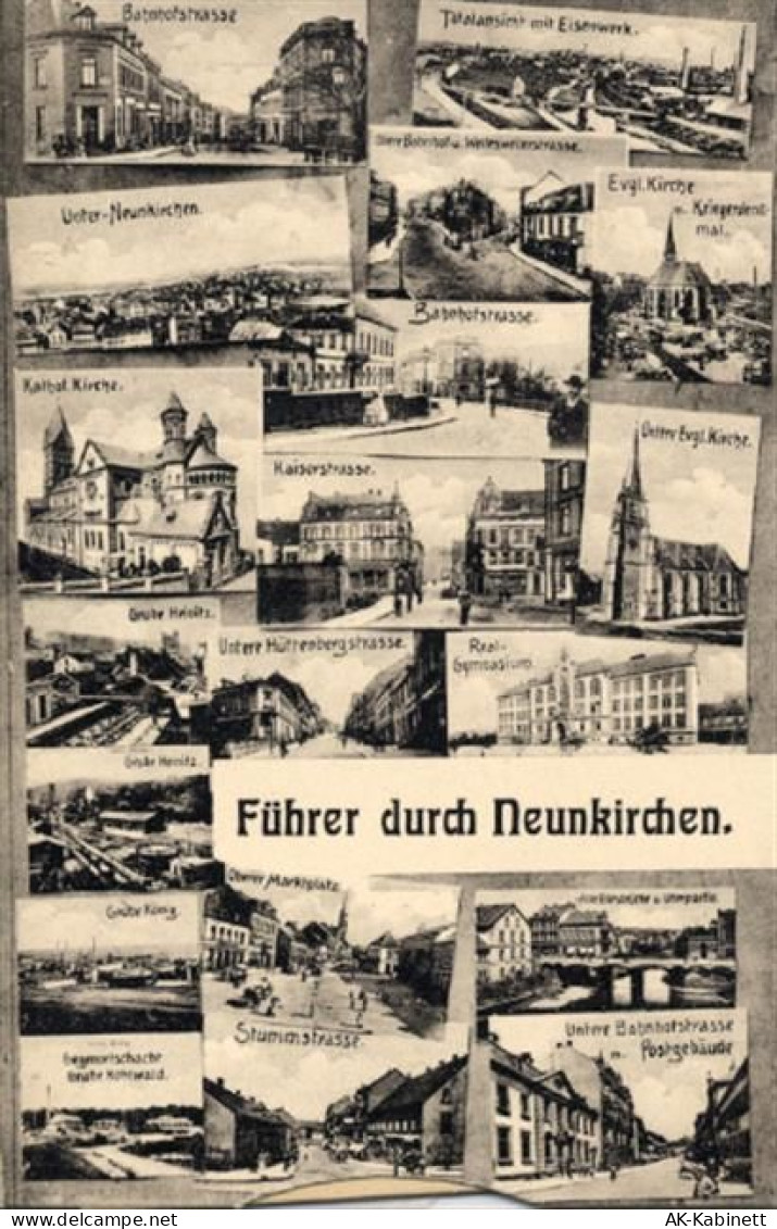 66625 W6697 Neunkirchen - Neunkirchen (6697) Leporello, Führer durch Neu... - 55087544