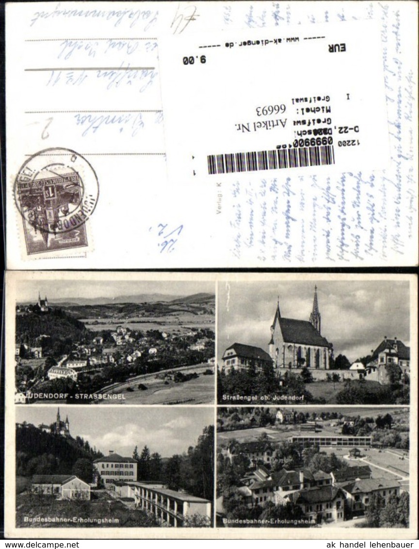 66693,Judendorf Stra&szlig;engel Bundesbahn Erholungsheim