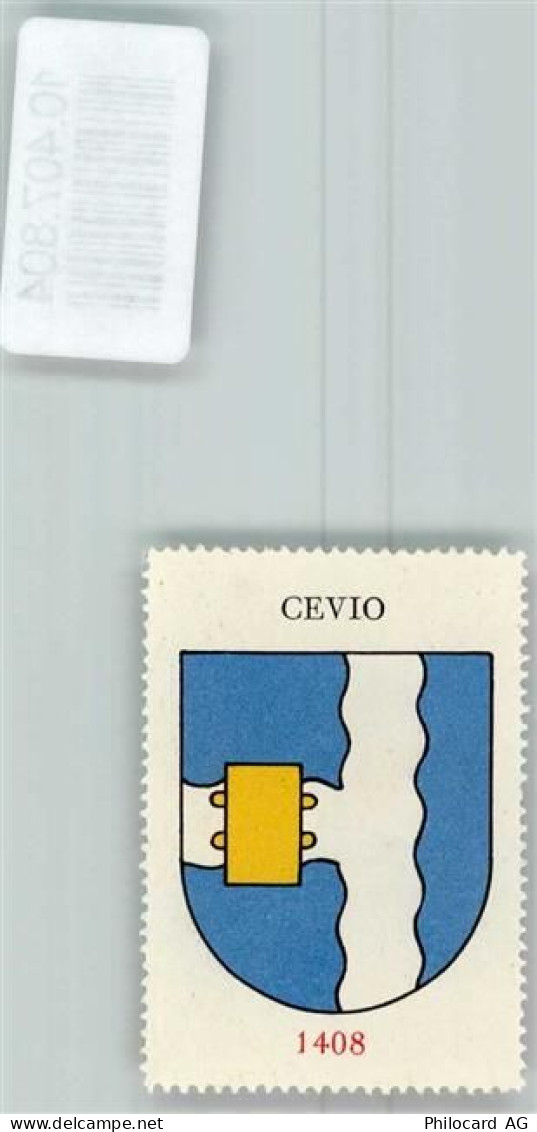 6675 Cevio - Vignette Wappen Kaffee Hag 1920-1940 - 10407804