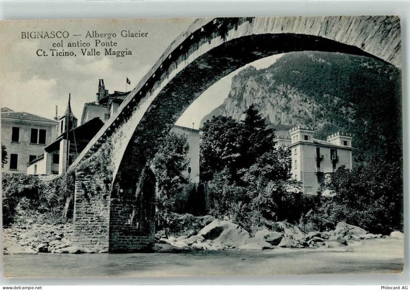 6676 Bignasco - Alte Brücke Albergo Glacier - 10622877