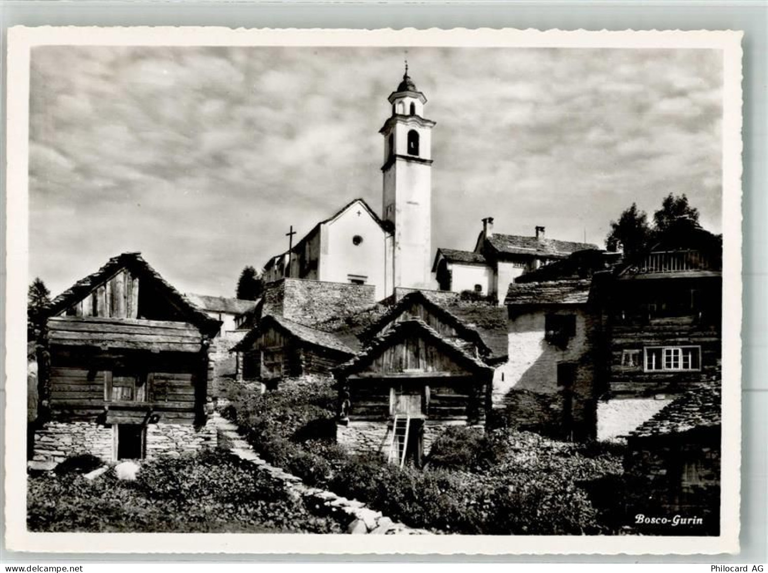 6685 Bosco/Gurin Foto AK Kirche - 38024049