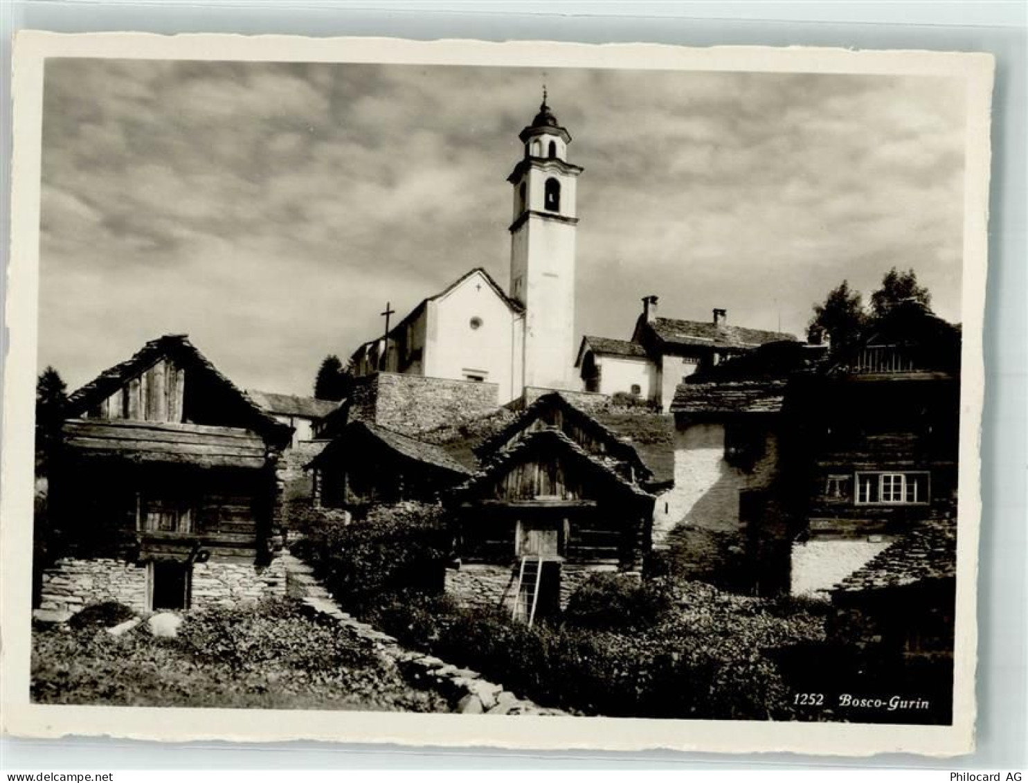 6685 Bosco/Gurin Foto AK Kirche - 39693738