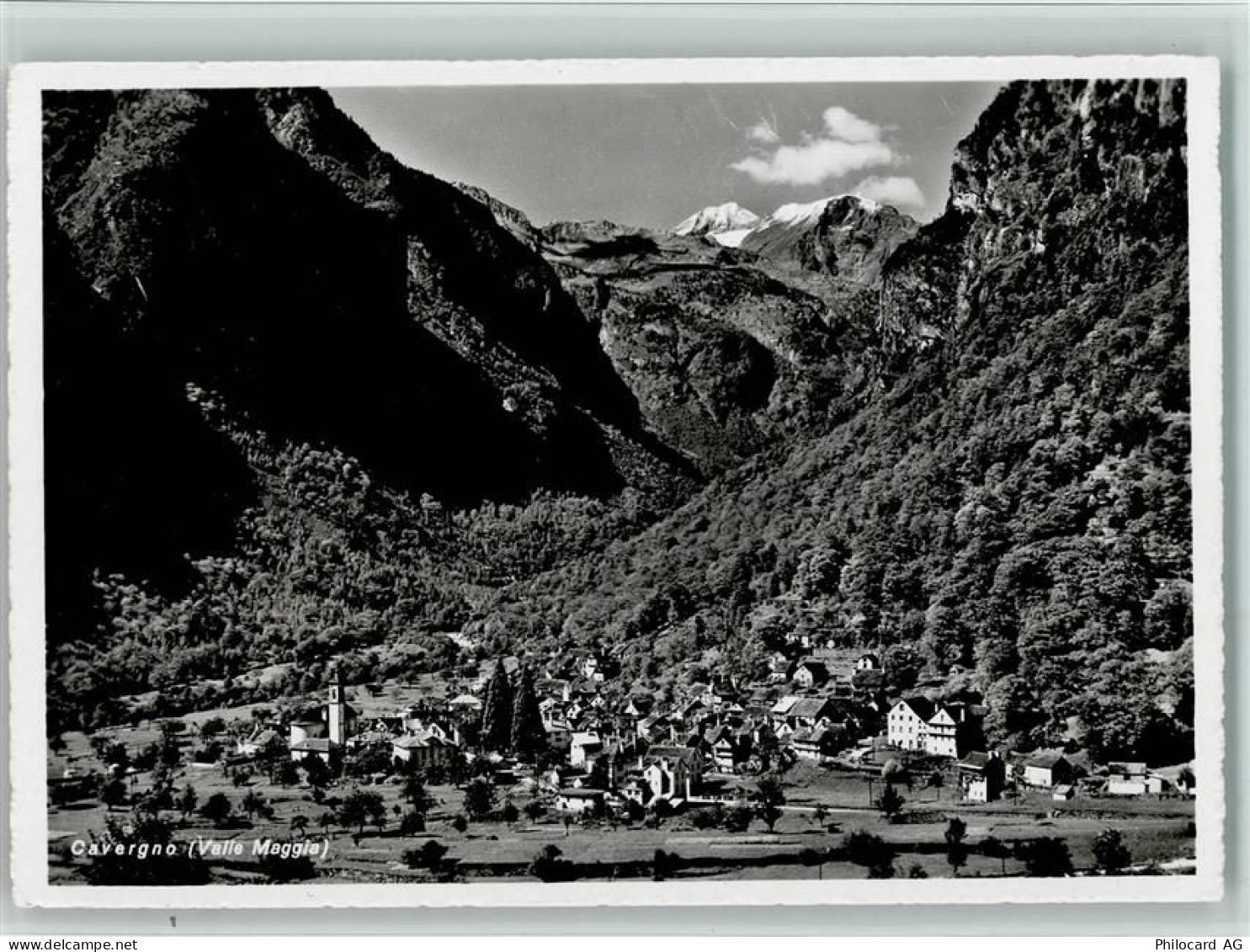 6690 Cavergno Robiei (Val Bavona) - Blick nach Cavergno - 10147521