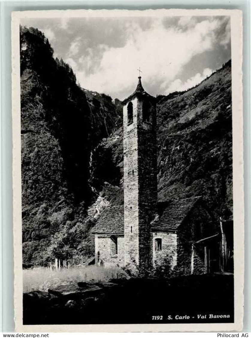 6690 Cavergno Robiei (Val Bavona) - Kirche - 10160019