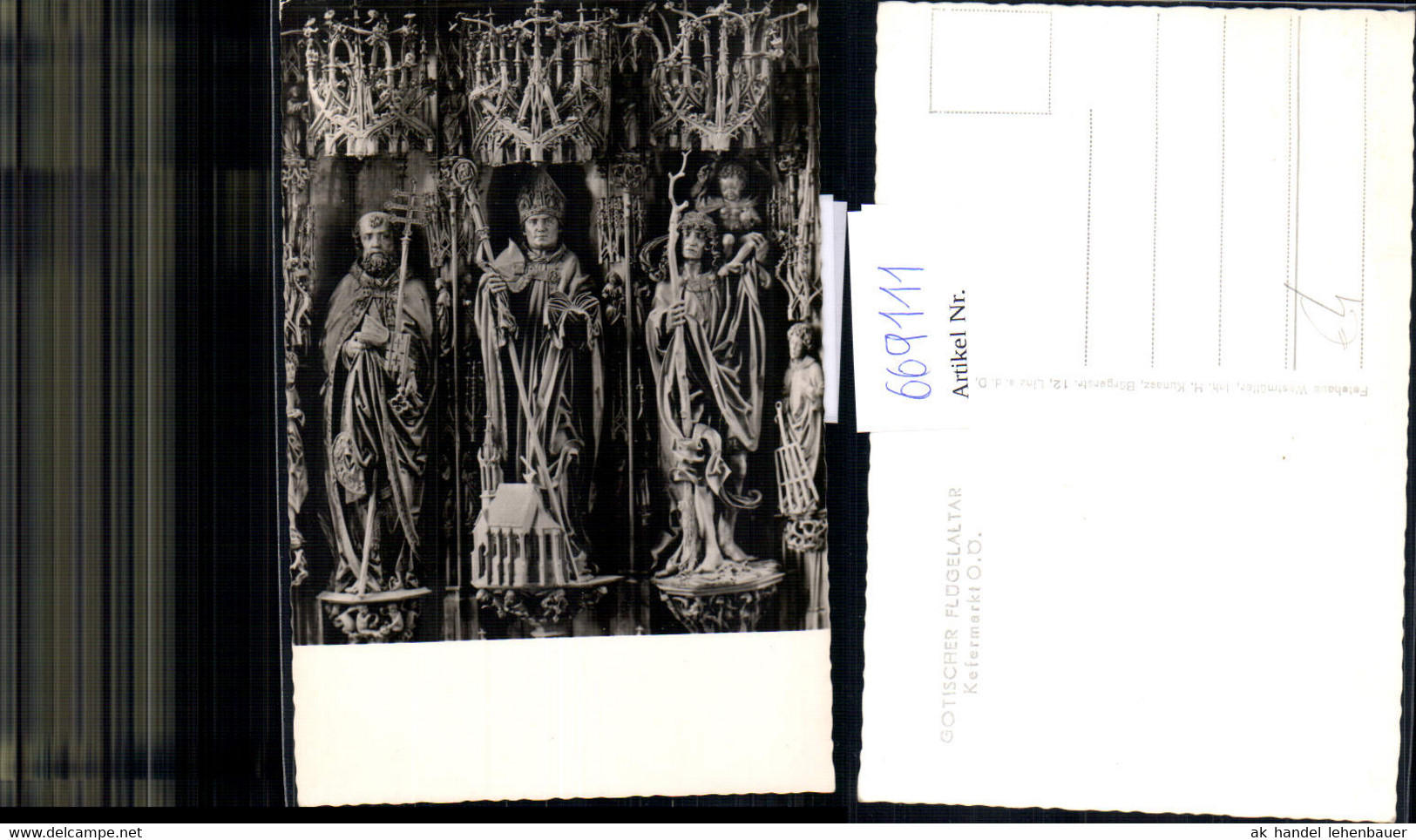 669111,Kefermarkt Gotischer Flügelaltar
