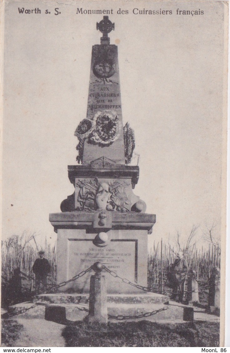 67 - BAS RHIN - WOERTH sur SAUER - MONUMENT DES CUIRASSIERS FRANCAIS