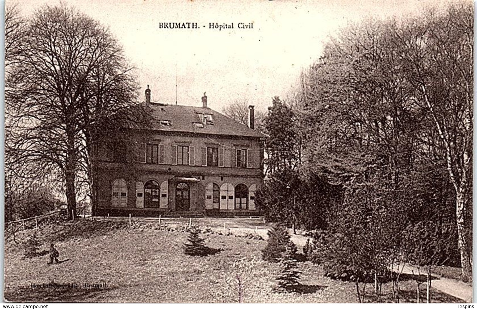 67 - BRUMATH --  Hôpital Civil